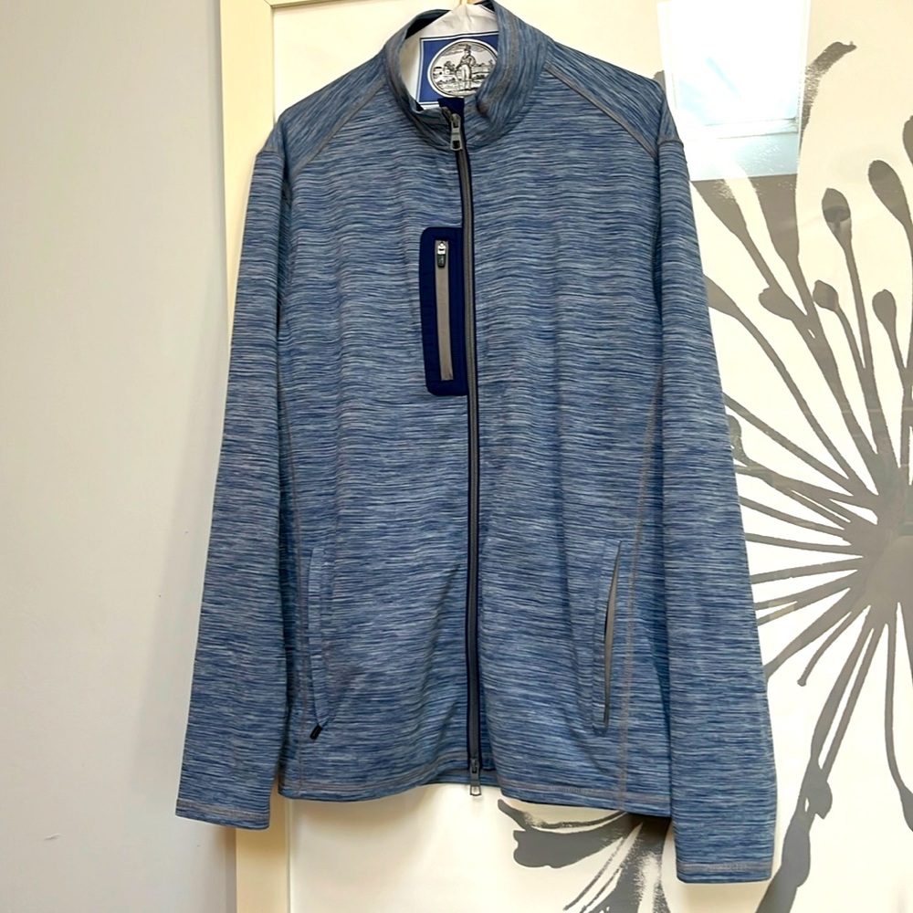 Men’s Johnnie-O Sequoia full zip size M